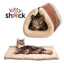 Домик Лежанка для Кошек Kitty Shack, Спальное Место для Кошек